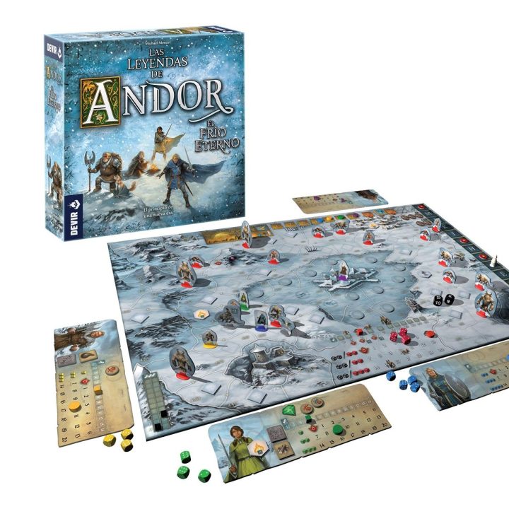 Juego de mesa Devir las leyendas de andor-el frío eterno (BGANDFRISP)