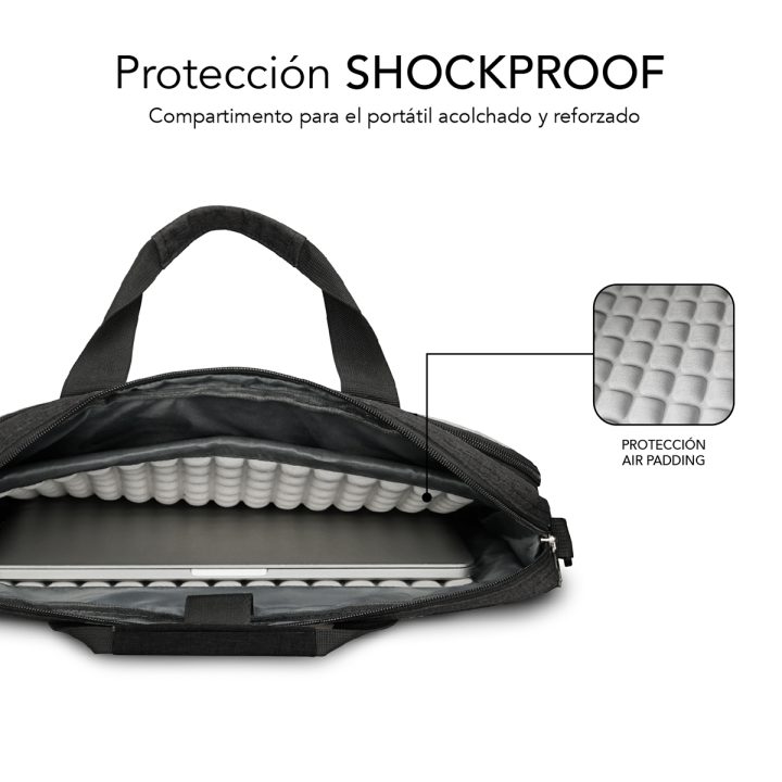 Maletin Subblim air padding para portatil 13.3 pulgadas-14 pulgadas…