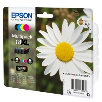 Epson Daisy Tinta multipack 4 colores 18XL Claria Home Margarita