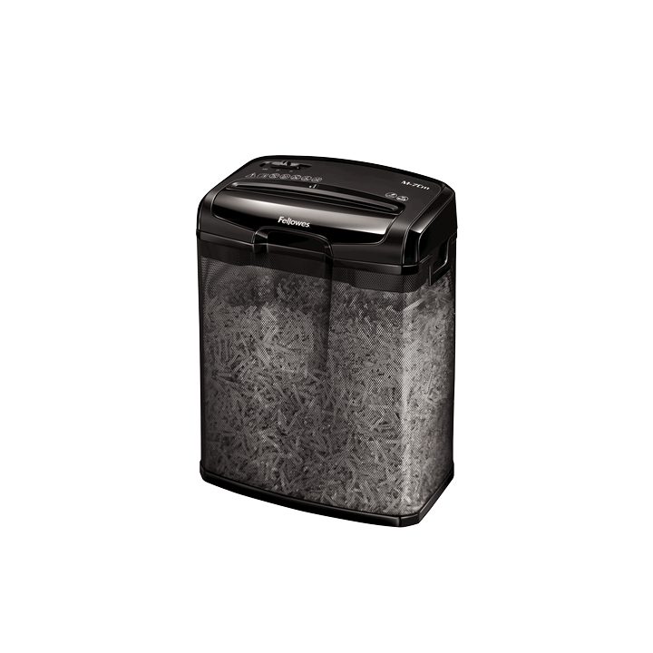 Fellowes M-7Cm destruidora de papel Corte em partículas Preto