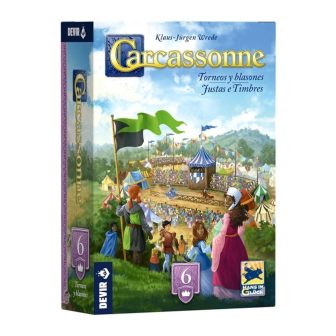 Devir Carcassonne Tournaments and Shields EXP6 (BGCARTBPS)