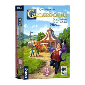 Devir Carcassonne circos artistas EXP10 (BGCARCAPS)