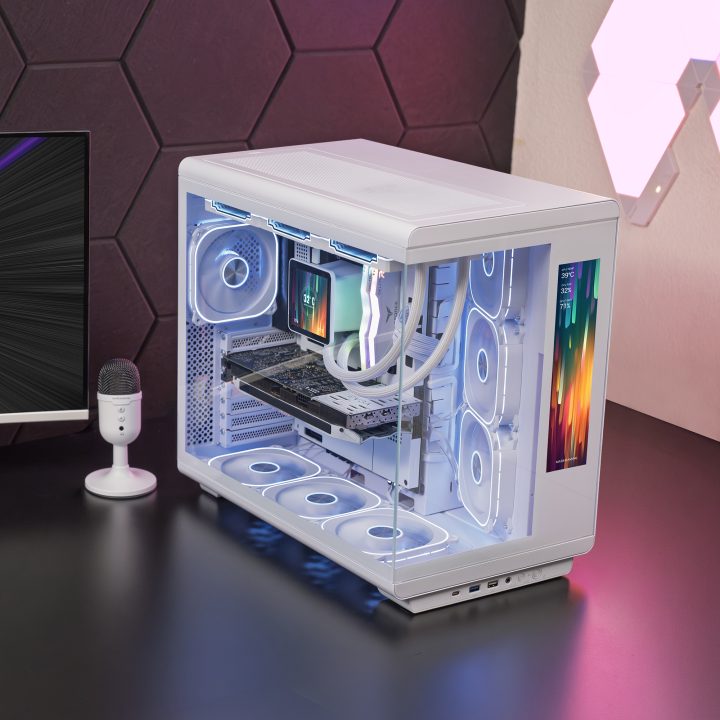 Mars Gaming MCREVMAXW caixa de computador Midi Tower Branca