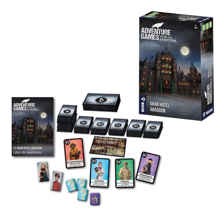 Devir Board Game Adventure Games: The Grand Hotel Abaddon (BGAGHOTSP)