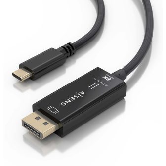 AISENS Cable Conversor Bidireccional USB-C A DISPLAYPORT 8K@60Hz…