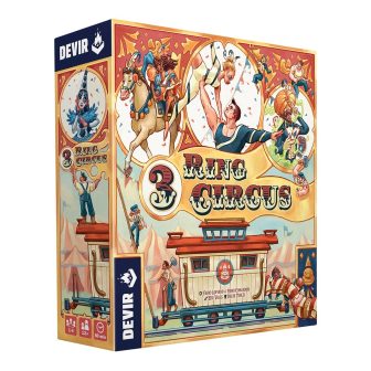 Jogo de tabuleiro Devir 3 ring circus (BGCIRML)