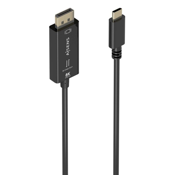 AISENS Bidirectional USB-C to DisplayPort Converter Cable 8K@60Hz…
