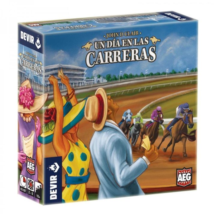 Jogo de mesa Devir Um Dia nas Corridas (BGCARSP)