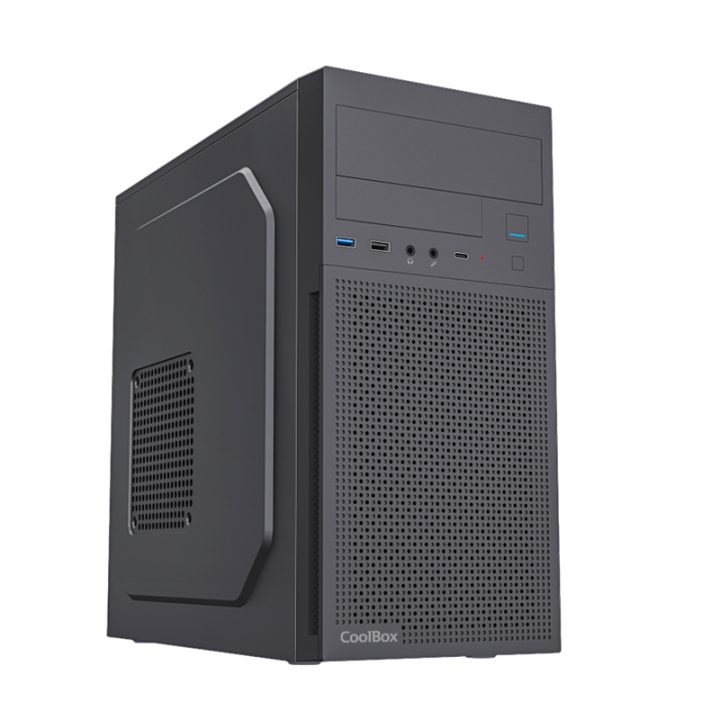 CoolBox M680 MATX CASE USB-C 3.2 GEN1 FTE.BASIC500 500W