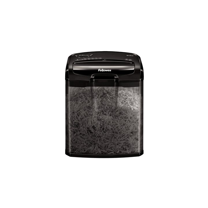 Fellowes M-7Cm Cross-Cut Paper Shredder Black