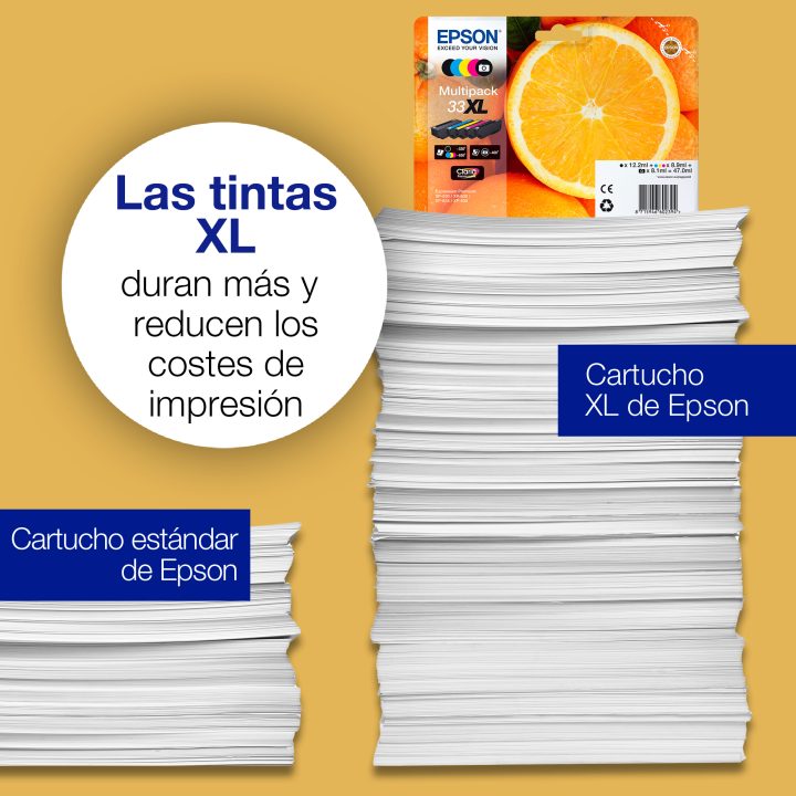 Epson Oranges Yellow Ink 33 Claria Premium Orange