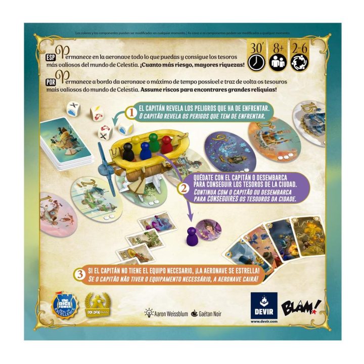 Devir Jogo de tabuleiro Celestia (BGCELEPS)