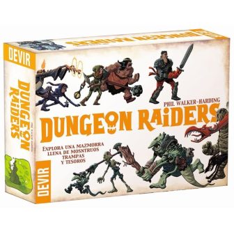 Juego de mesa Devir dungeon raiders (BGHRAI)