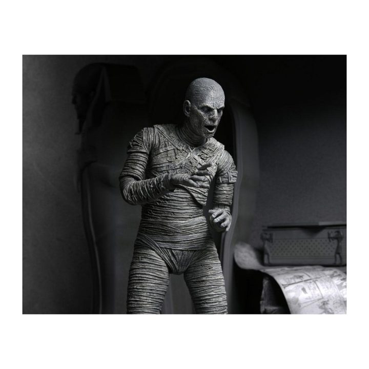 Figura Neca ultimate mummy (black &white) 18 cm universal monsters…