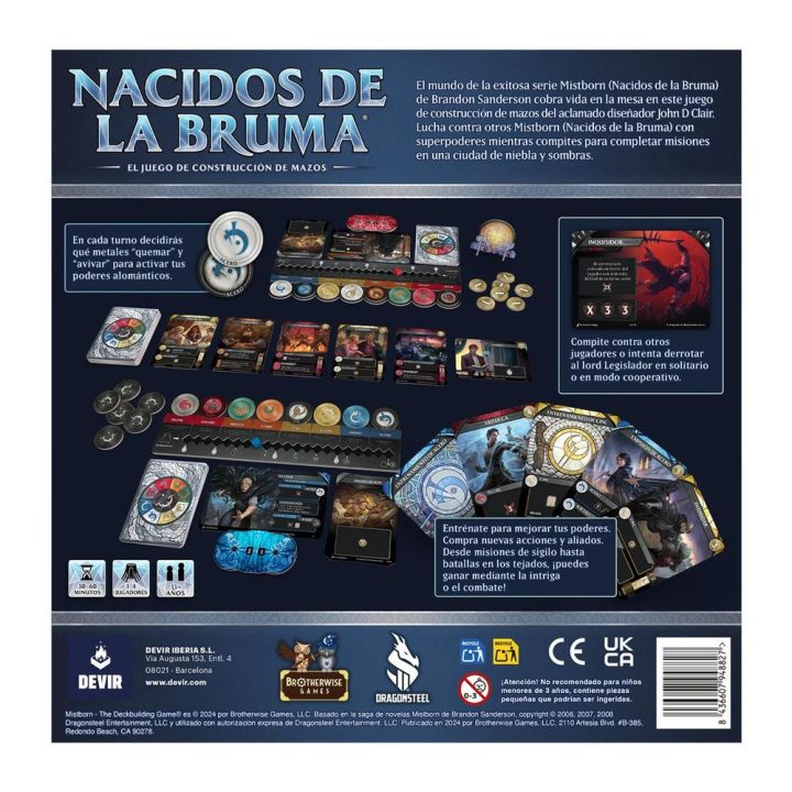 Devir Board Game Born of the Mist (BGMISBES)