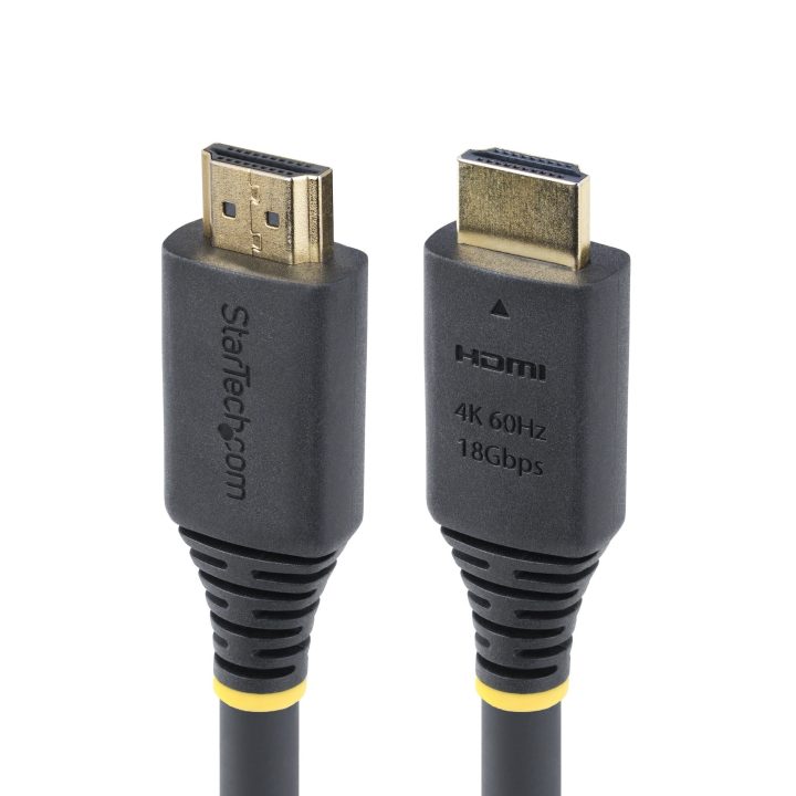 StarTech.com Premium High-Speed Certified HDMI Cable 5m - 4K…