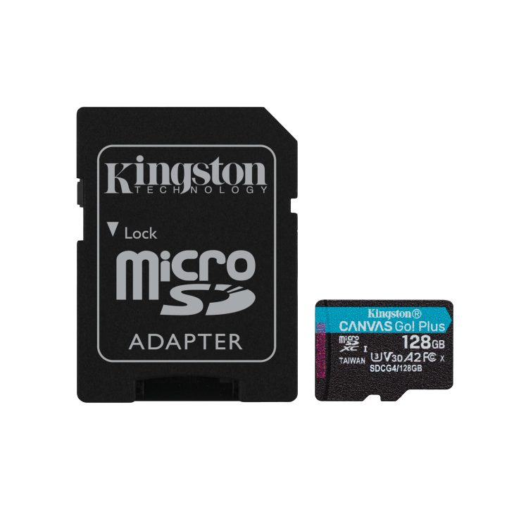 Kingston Technology Canvas Go Plus Gen4 64 GB microSDXC Card, 200…