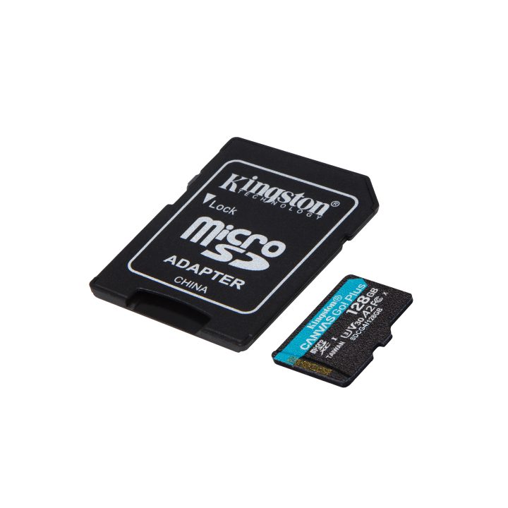 Kingston Technology Canvas Go Plus Gen4 64 GB microSDXC Card, 200…