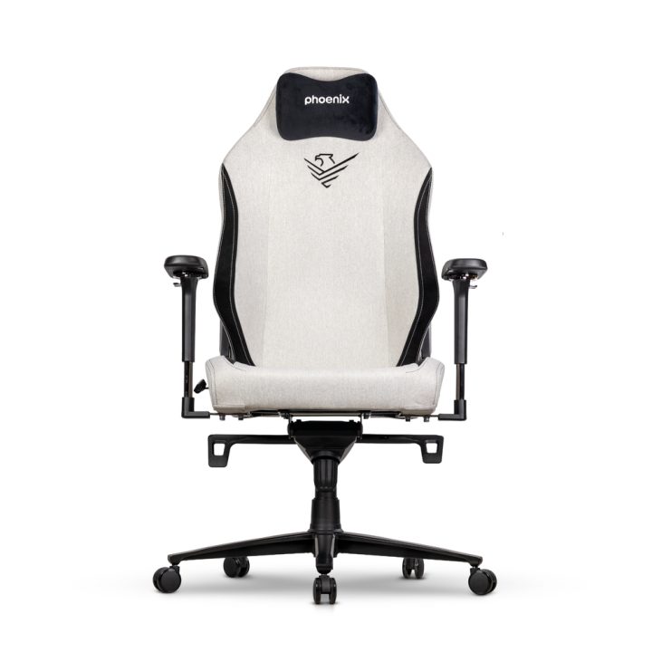 Phoenix Technologies Phoenix Monarch Remaster Gaming Chair, Gray and…
