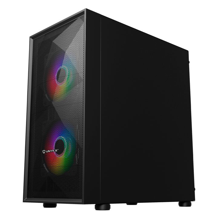 UNYKAch Caixa Micro ATX Gaming Mir B200
