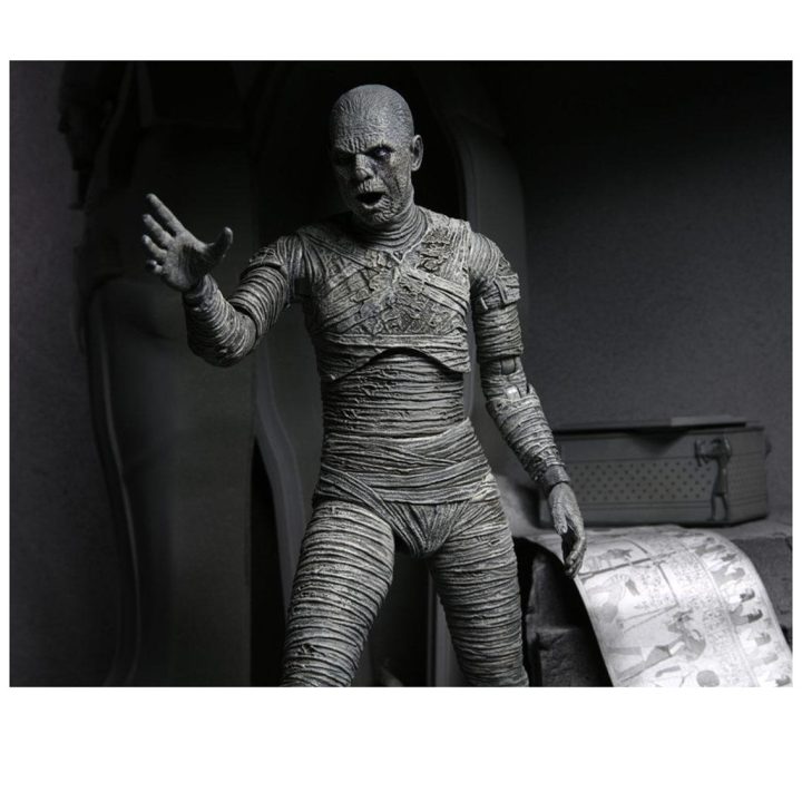 Figura Neca ultimate mummy (black &white) 18 cm universal monsters…