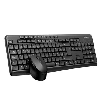 CoolBox KIT INALAMBRICO MULTIMEDIA DE TECLADO Y RATÓN SILENCIOSOS