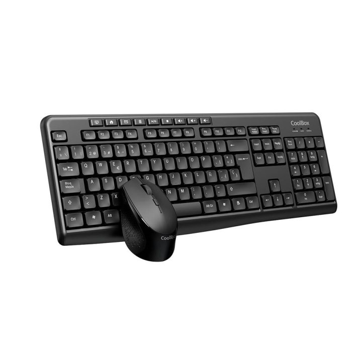 CoolBox KIT SEM FIOS MULTIMÉDIA DE TECLADO E RATO SILENCIOSOS