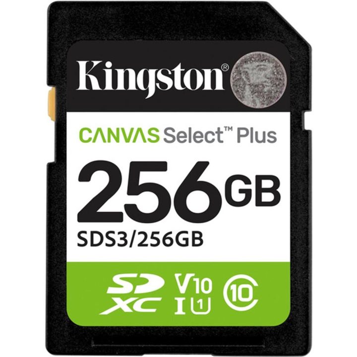 Kingston Technology 128 GB SDXC Canvas Select Plus Gen3 150 MB/s C10…
