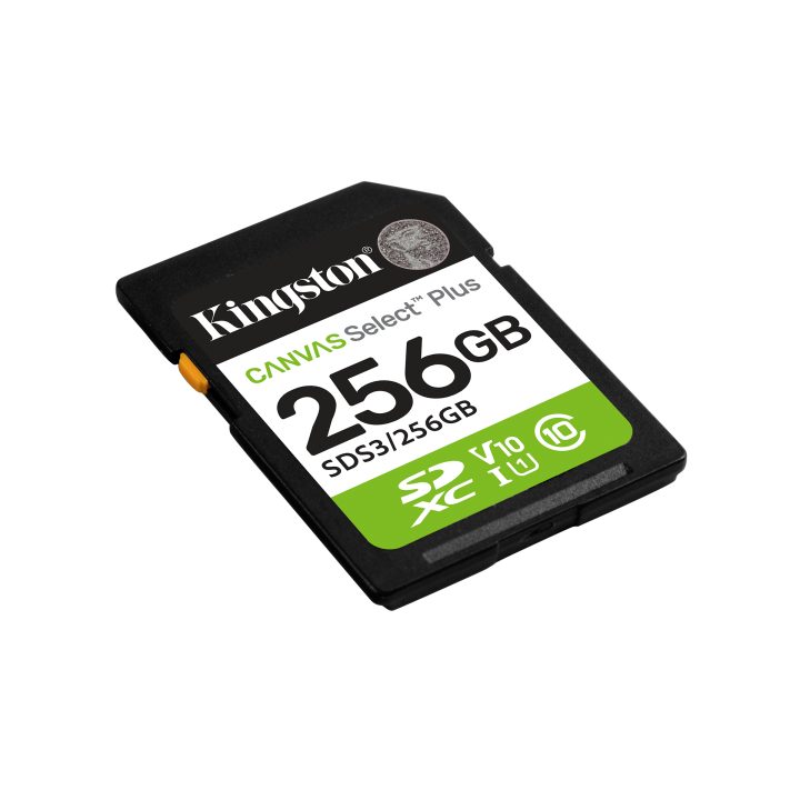 Kingston Technology 128 GB SDXC Canvas Select Plus Gen3 150 MB/s C10…