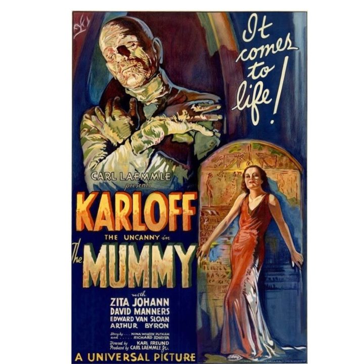 NECA Ultimate Mummy (Black & White) 18 cm Universal Monsters Scale…