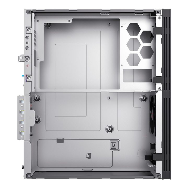 CoolBox SLIM MATX CASE T370 USB-C 3.2 GEN1 FTE.500GRT 500W