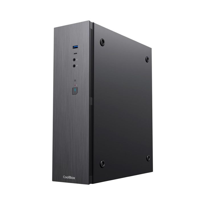 CoolBox SLIM MATX CASE T370 USB-C 3.2 GEN1 FTE.500GRT 500W