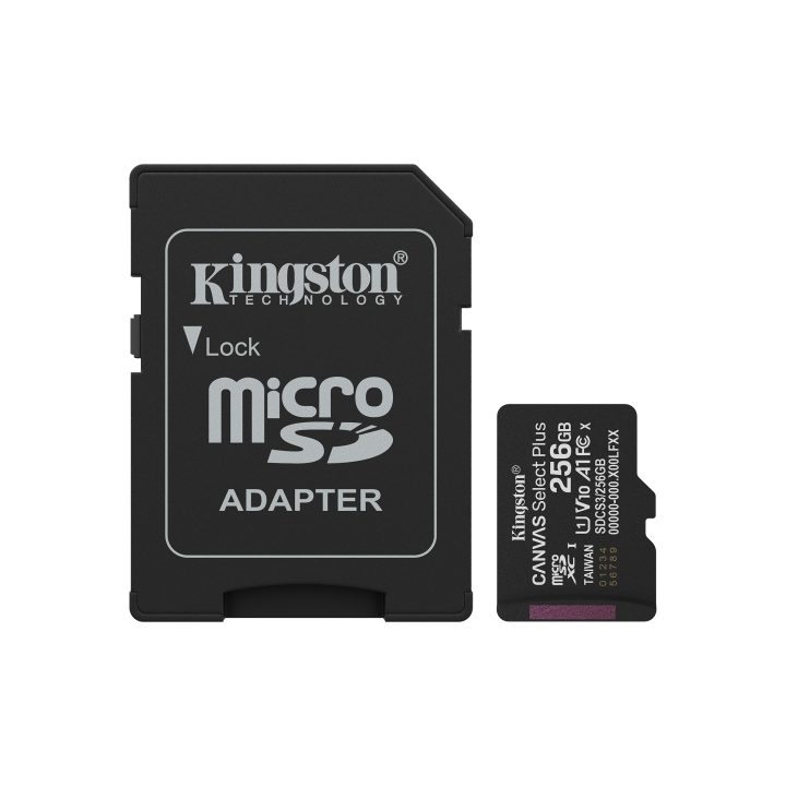 Kingston Technology 128GB microSDXC Canvas Select Plus Gen3 150MB/s…