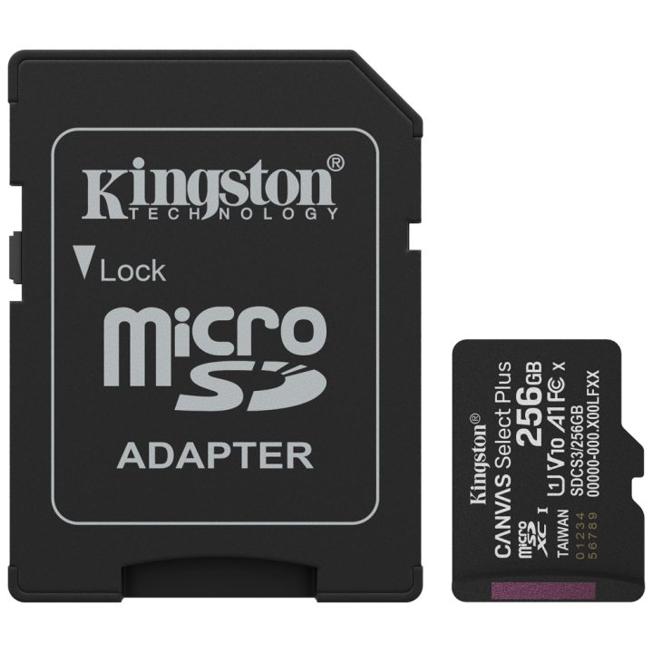 Kingston Technology 128GB microSDXC Canvas Select Plus Gen3 150MB/s…