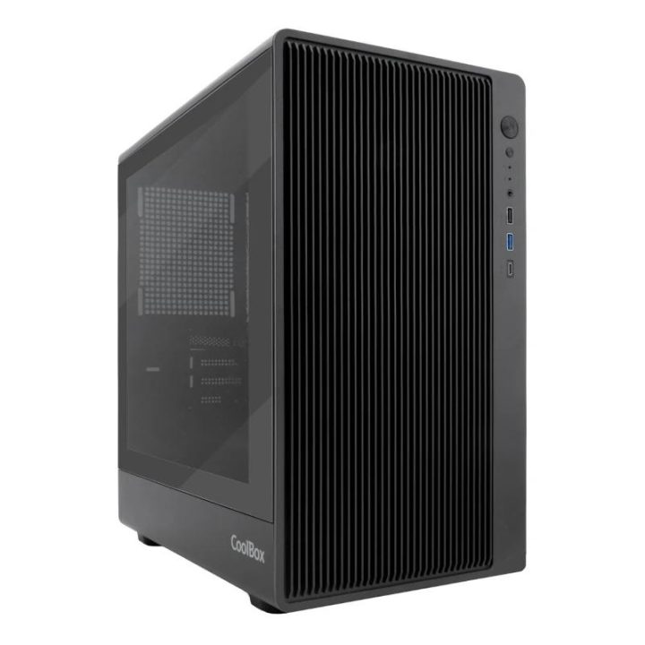 CoolBox GAMING MATX CASE GM350 DARKFACE USB-C 3.2 GEN1 TINTED GLASS