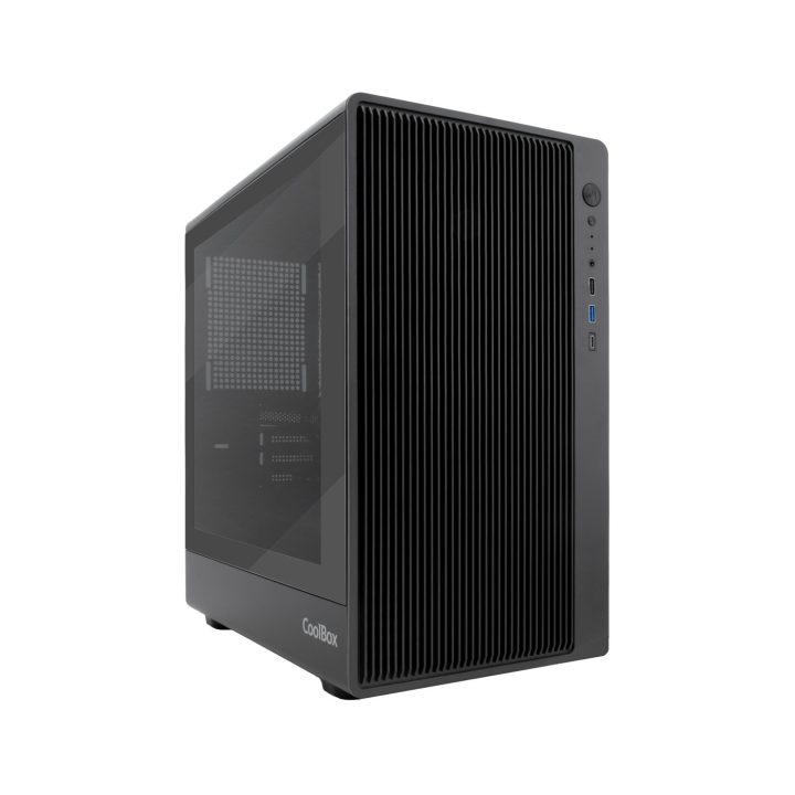 CoolBox GAMING MATX CASE GM350 DARKFACE USB-C 3.2 GEN1 TINTED GLASS