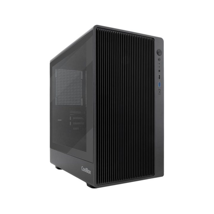 CoolBox GAMING MATX CASE GM350 DARKFACE USB-C 3.2 GEN1 TINTED GLASS