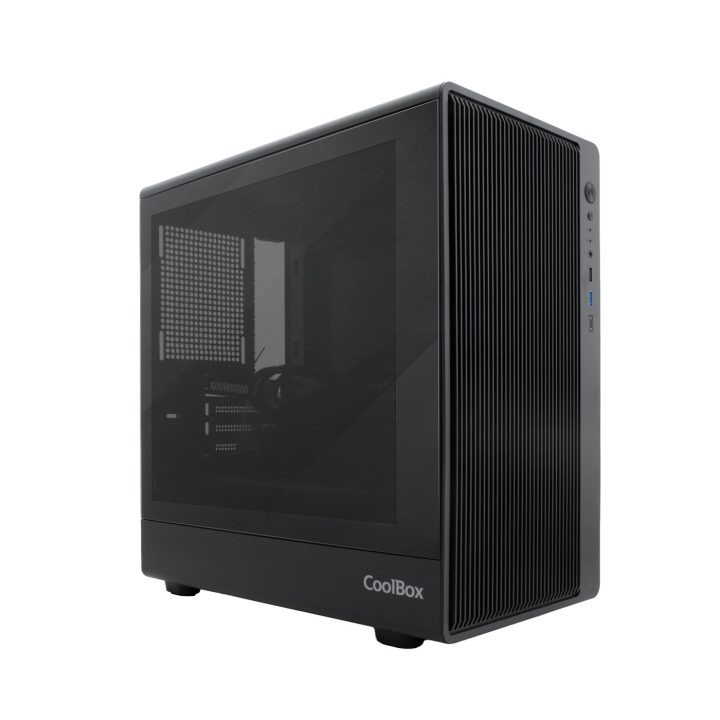 CoolBox GAMING MATX CASE GM350 DARKFACE USB-C 3.2 GEN1 TINTED GLASS
