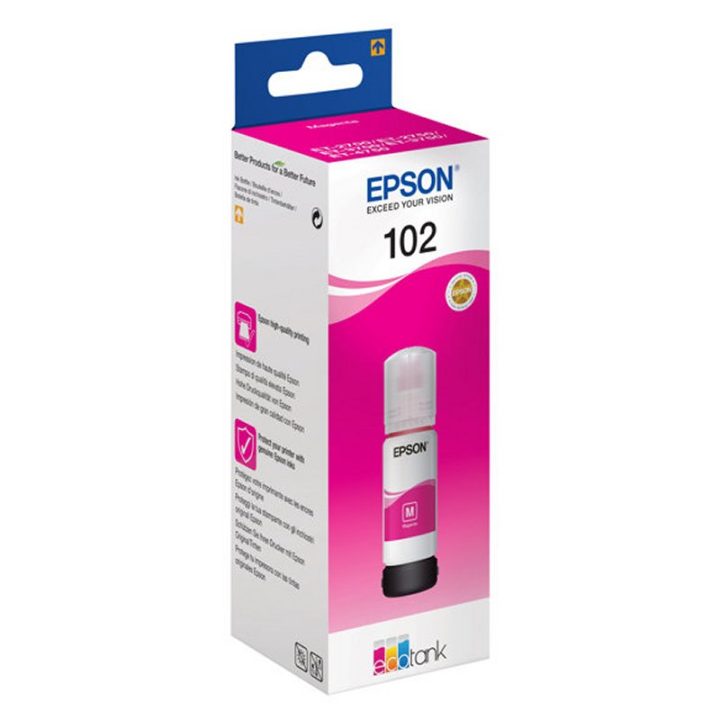 Garrafa de tinta magenta Epson 102 EcoTank