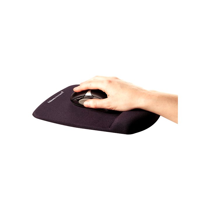 Fellowes 9252003 alfombrilla para ratón Negro