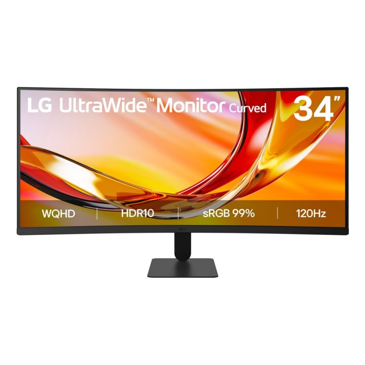 LG 34U601B-B 34" UWQHD 120 Hz Curved VA