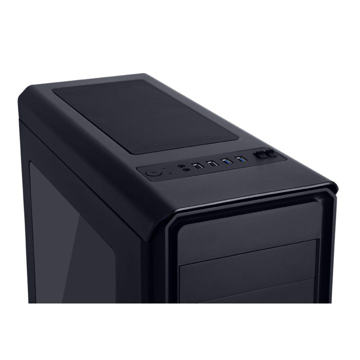 NOX Hummer ZX Midi Tower Black ATX, Micro-ATX (NXHUMMERZX)