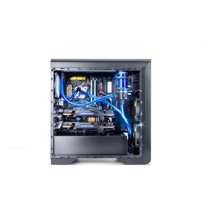 NOX Hummer ZX Midi Tower Black ATX, Micro-ATX (NXHUMMERZX)
