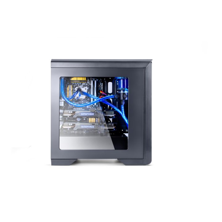 NOX Hummer ZX Midi Tower Black ATX, Micro-ATX (NXHUMMERZX)