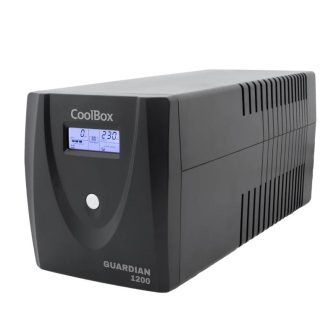 CoolBox SAI GUARDIAN3 LCD 1200VA 720w 4 SCHUKOS + SOFTWARE