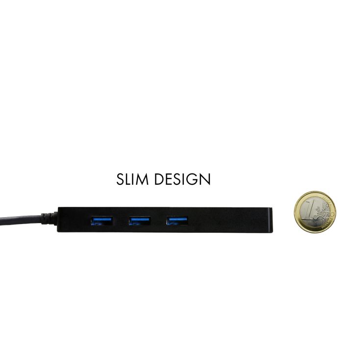 i-tec Advance USB 3.0 Slim HUB 3 Port + Gigabit Ethernet Adapter