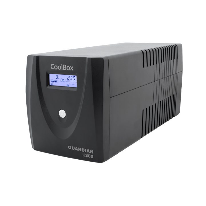 CoolBox SAI GUARDIAN3 LCD 1200VA 720w 4 SCHUKOS + SOFTWARE
