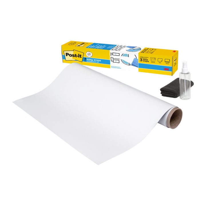 Dry Erase Adhesive Surface 0.914x1.219m Super Sticky Flex Write Roll…