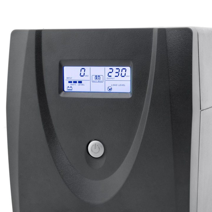 CoolBox SAI GUARDIAN3 LCD 1200VA 720w 4 SCHUKOS + SOFTWARE