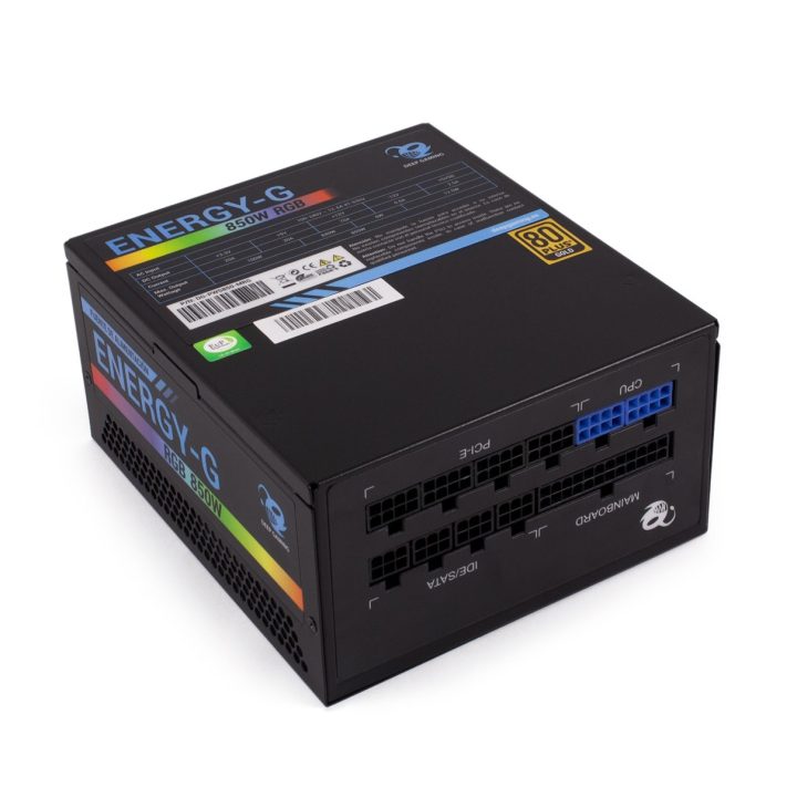 CoolBox GAMING ATX Power Supply ENERGY-G 850W RGB 80+GOLD Modular…